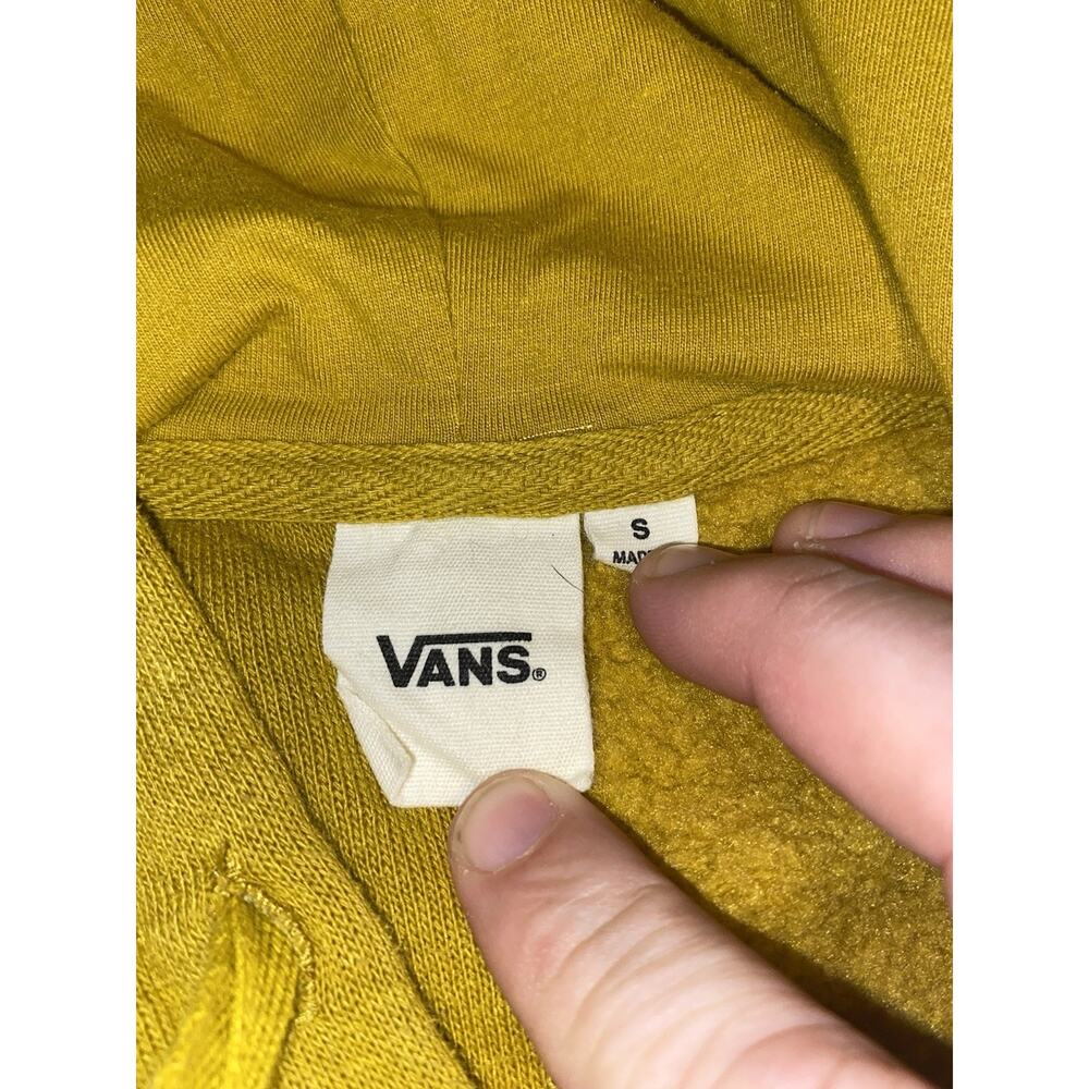 VANS Lizzie Iridescent Hoodie Sweatshirt Golden Palm Womens Size Small - Picture 4 of 5